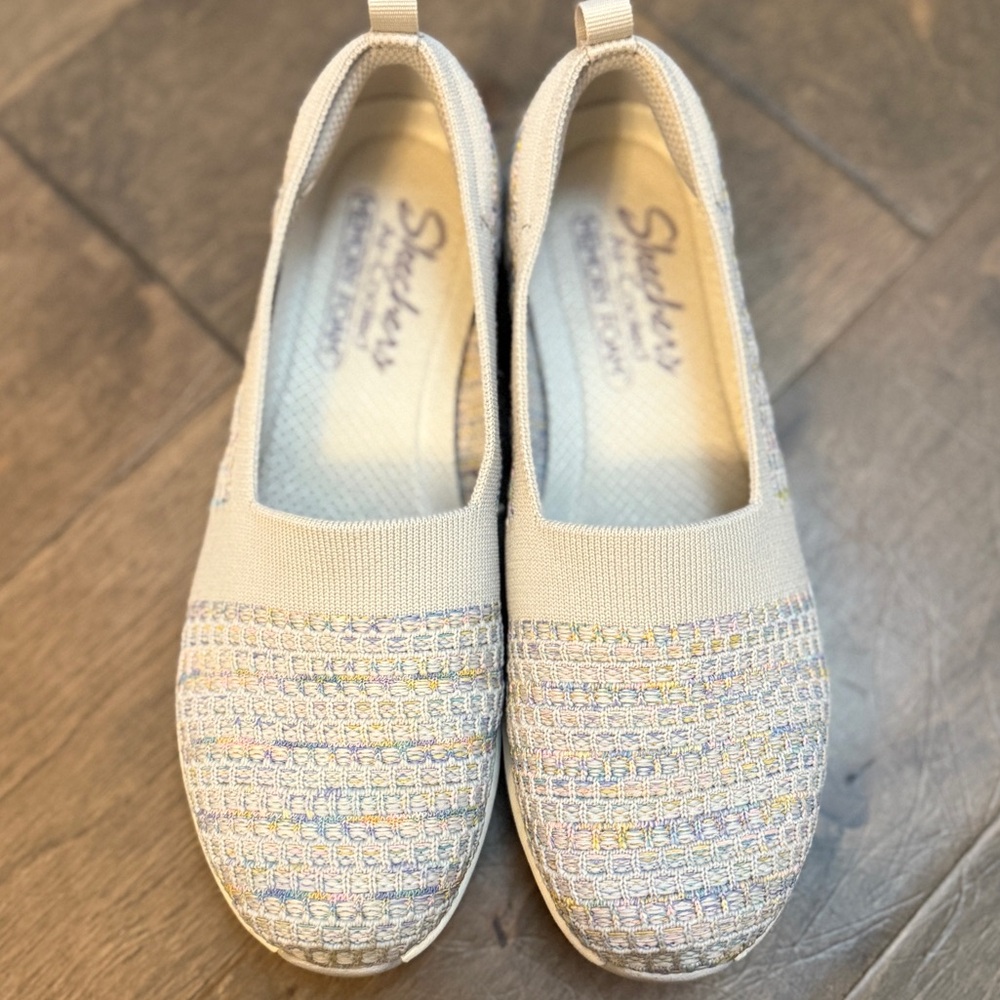 Skechers Women's Wilshire Blvd Hands Free Slip-On Gray Size 7.5 - Picture 9 of 10